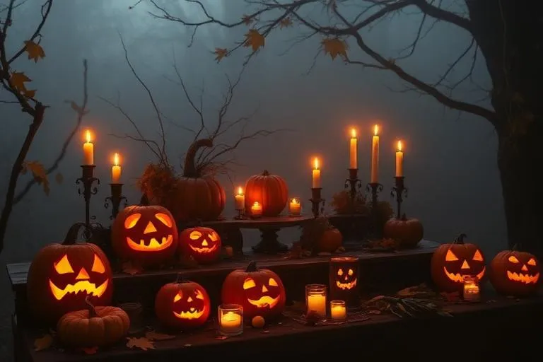 Samhain sabbat celebration