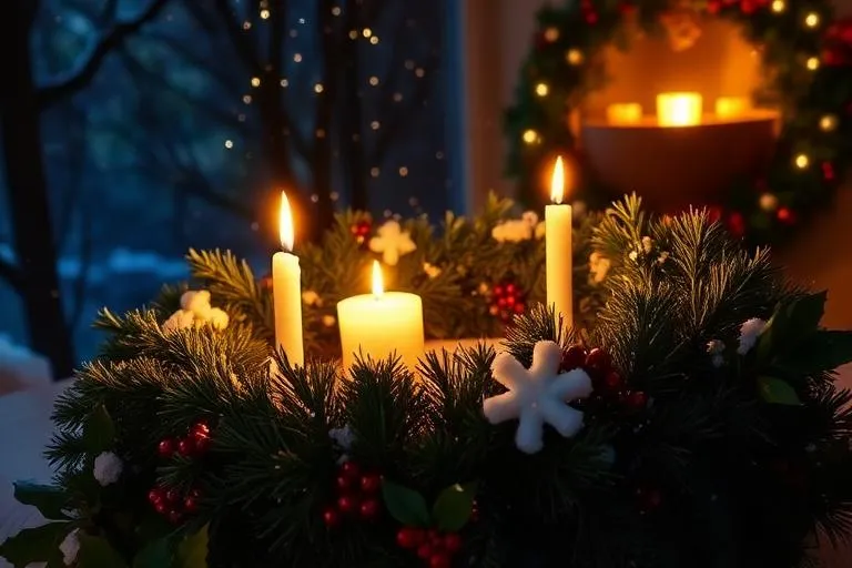 Yule sabbat celebration