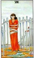 Eight of Swords tarot card