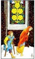 Five of Pentacles tarot card