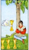 Four of Cups tarot card