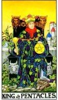 King of Pentacles tarot card
