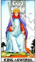 King of Swords tarot card
