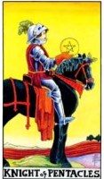 Knight of Pentacles tarot card
