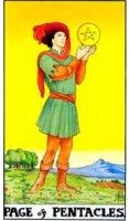 Page of Pentacles tarot card