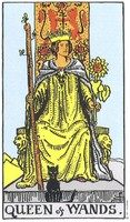 Queen of Wands tarot card