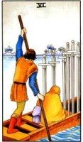 Six of Swords tarot card