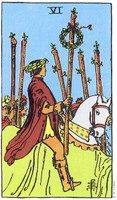 Six of Wands tarot card