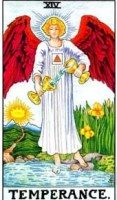 Temperance tarot card