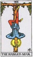 The Hanged Man tarot card