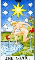 The Star tarot card