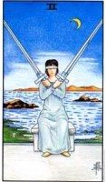 Two of Swords tarot card