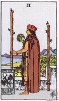 Two of Wands tarot card